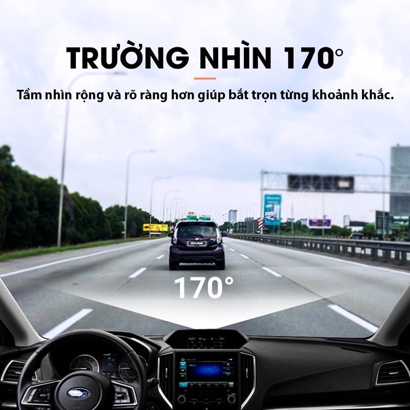 Camera Hành Trình Xiaomi 70mai M500 Bản Quốc Tế Camera Ghi Hình Góc Rộng Kết Nối Wifi Tích Hợp Sẵn Thẻ Nhớ