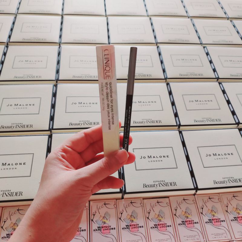 [ Minisize 14g Unbox ] Bút Kẻ Mắt Clinique High Impact Custom Black Kajal