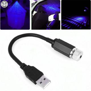 Đèn Led Mini Ánh Sáng Xanh Gắn Trần Xe Hơi