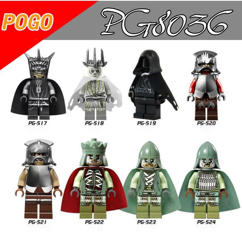 Đồ chơi lắp ráp Minifigures nhân vật Chúa Tể Những Chiếc Nhẫn-PG8036