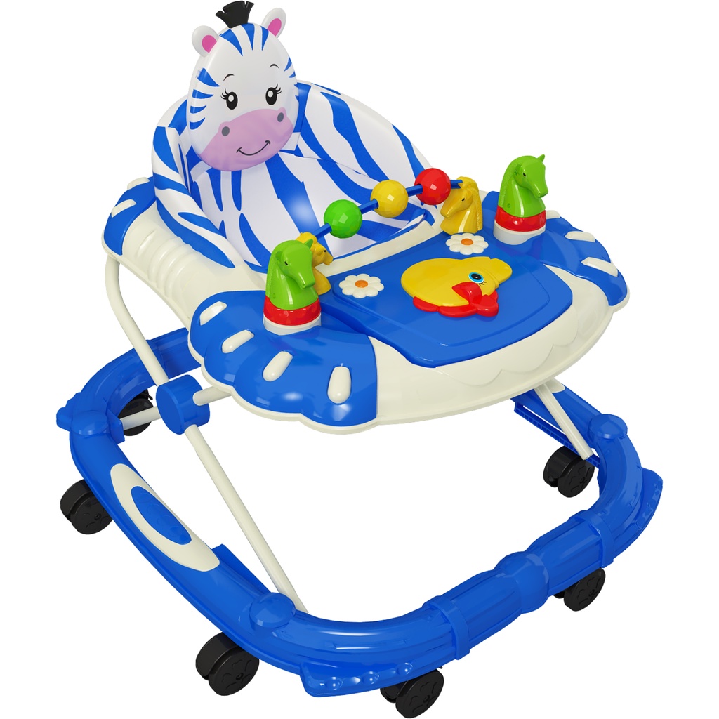 Xe Tập Đi Nhựa Chợ Lớn L4 Ngựa Vằn Con  Cho Bé Từ 6 đến 12 Tháng - M1773A-XTĐ