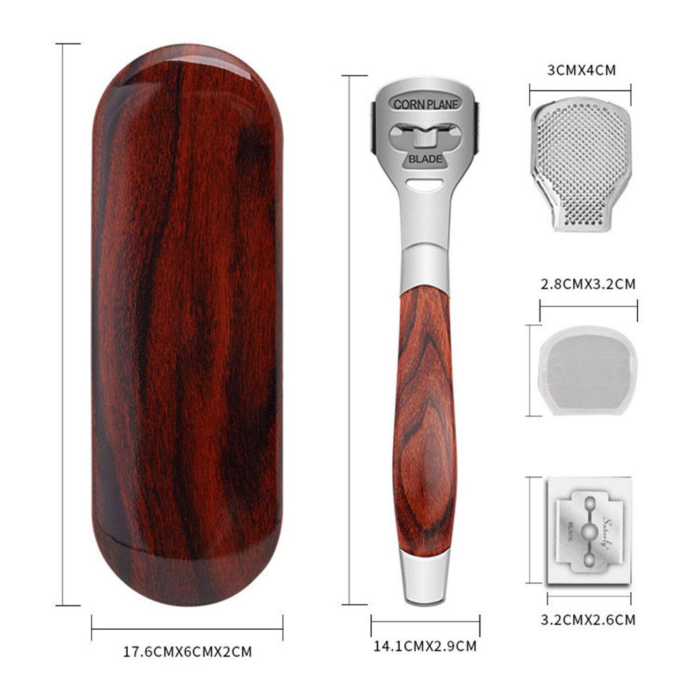 Dụng Cụ Dũa Móng Tay 10 Lưỡi Bằng Gỗ Thay Thế Tiện Dụng