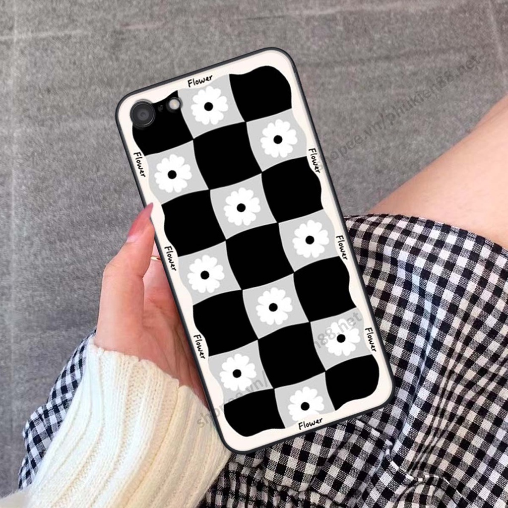 Ốp lưng Oppo A71 / A83 ốp điện thoại LineBear, bé tóc xù, hoa siêu đẹp
