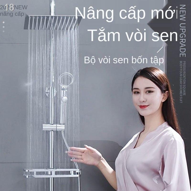 2021﹊☌Vòi hoa sen bộ hộ gia đình phòng tắm tạo tác tăng áp phun ổn định nhiệt