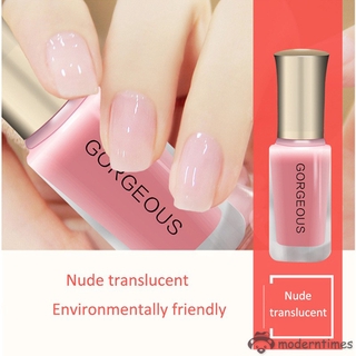 (Hàng Mới Về) Gel Sơn Móng Tay 3d Màu Nude Trong Suốt Lâu Trôi 10ml
