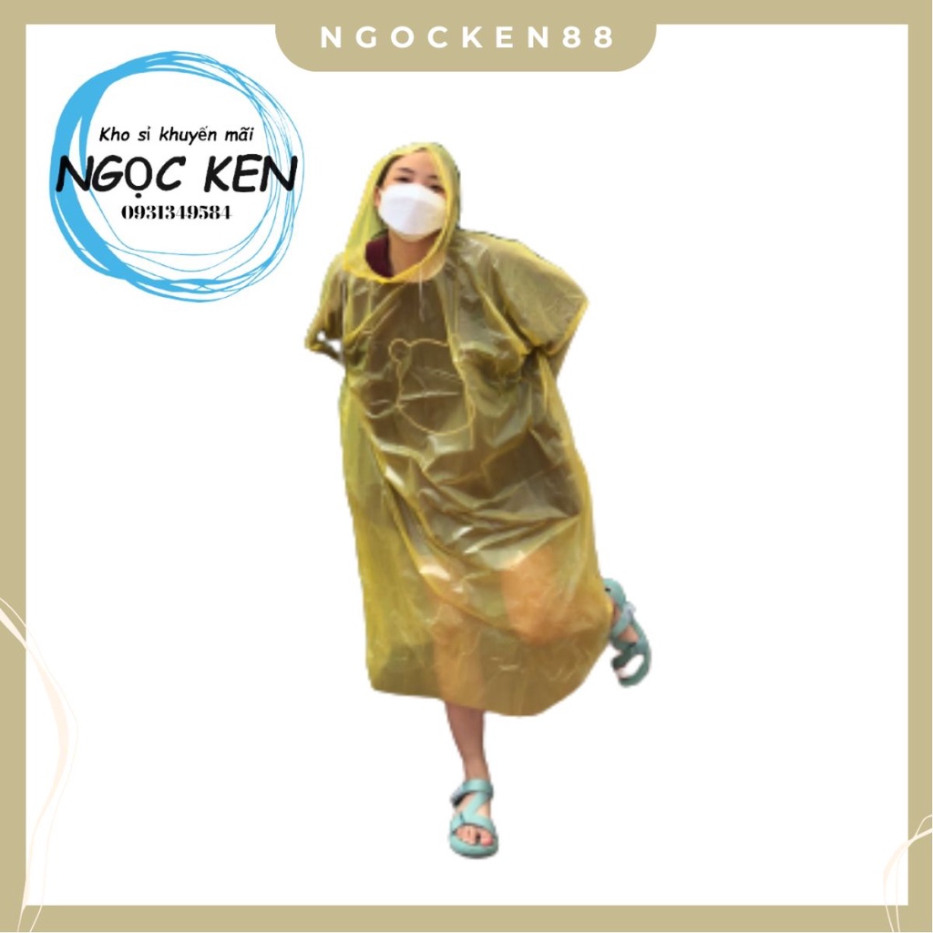 Áo mưa nilon, mưa tiện ích gấp siêu gọn,  – Ngọc Ken Shop