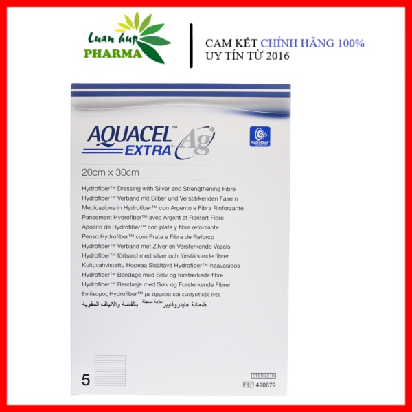 Aquacel ag extra- dùng dán bỏng, loét nặng, loét sâu - ảnh sản phẩm 1