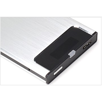 Hộp đựng ổ cứng 2.5 Zalman HE130 Black -USB 3.0 Aluminium External HDD Box