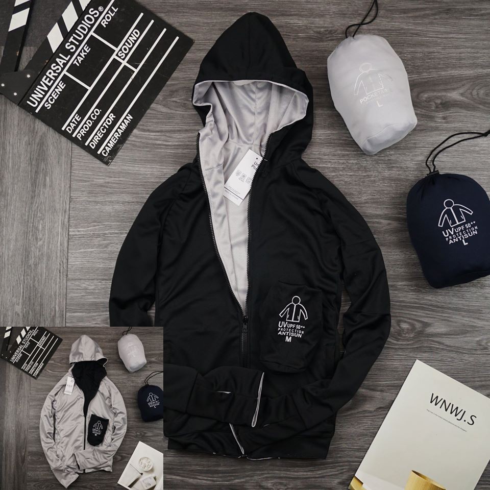 Áo chống nắng nam mặc được 2 mặt, siêu chống tia UV Happylive