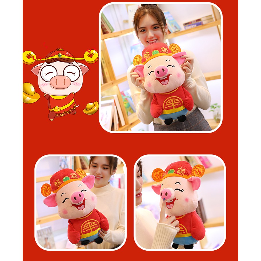 Heo bông may mắn - Quà tặng Tết