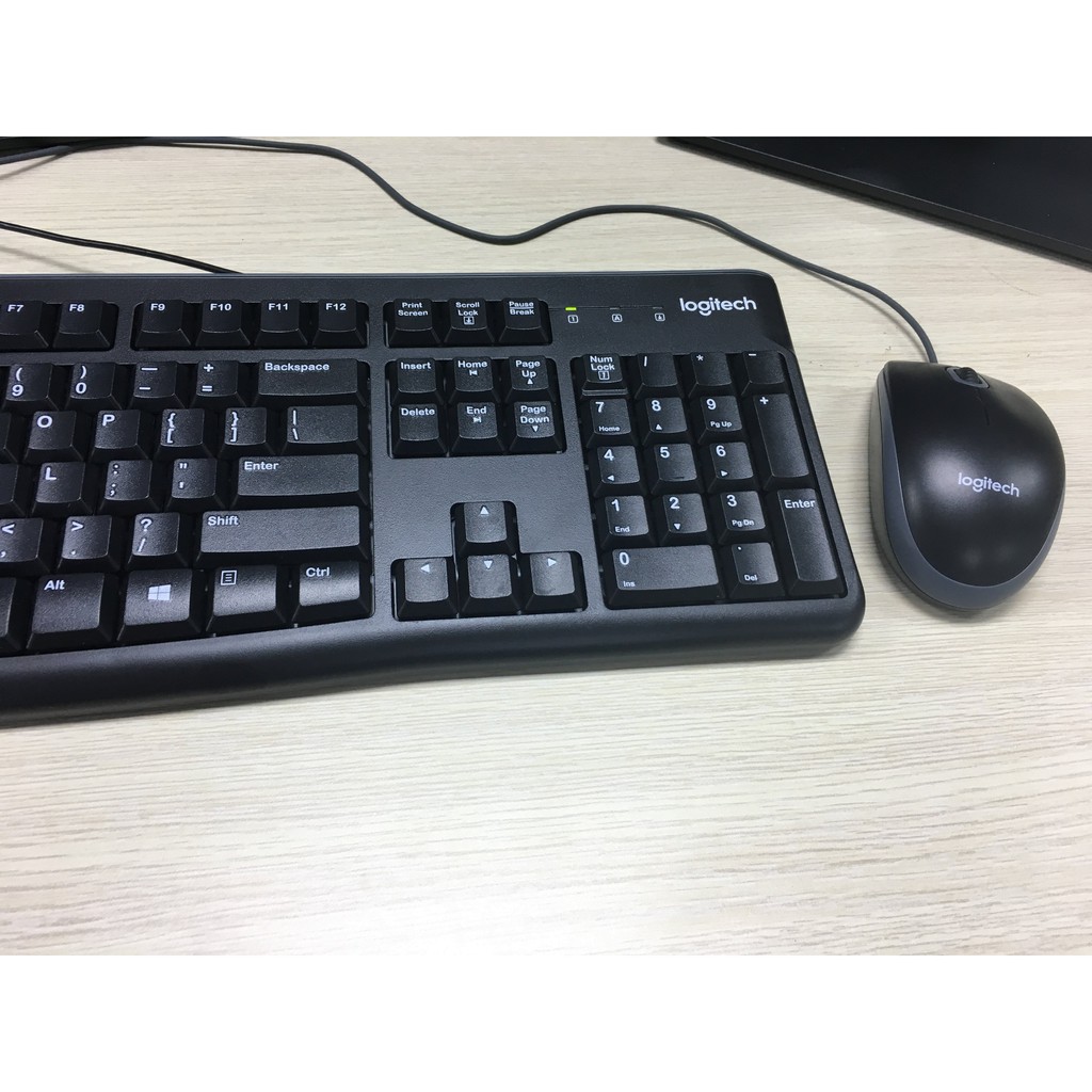 Bàn Phím Chuột Logitech MK200 - Bảo hành 3 năm Chính hãng