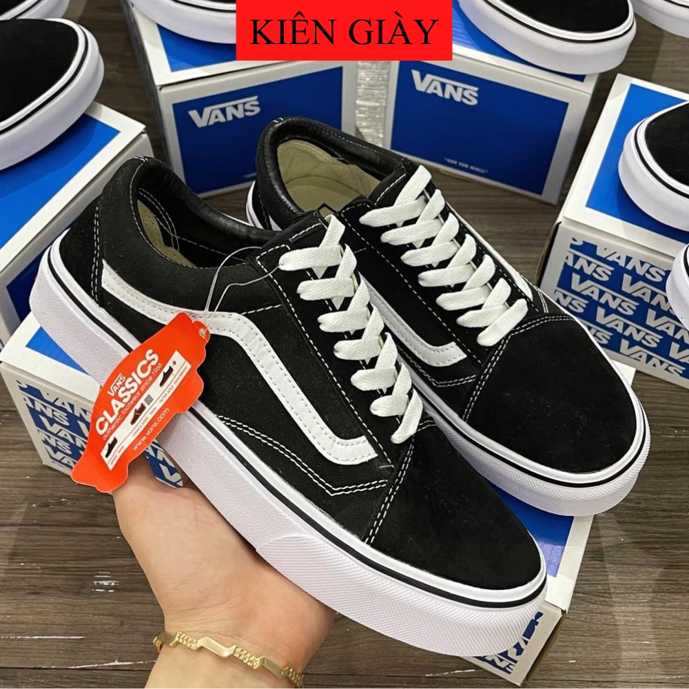 Giày Thể Thao Nam Nữ Kiên Van Old Skoll Đen