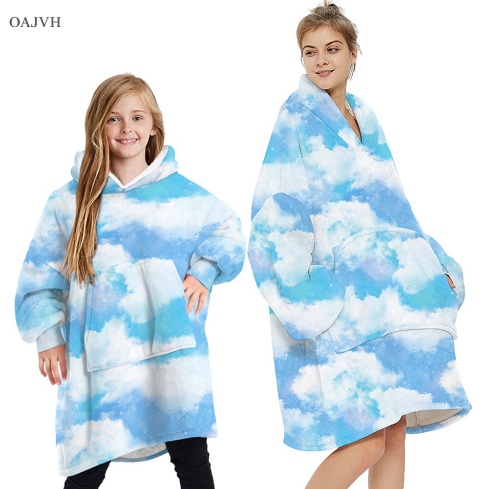 Áo Chăn Bông Ấm Áp Họa Tiết Dễ Thương Xinh Xắn Áo Hoodie MAIL LÁ THƯ Ulzzang Unisex 1hitshop