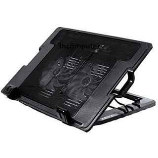 Đế tản nhiệt Laptop N182 Hổ trợ 2 quạt mạnh mẽ 14in ,15n ,16in ,17in