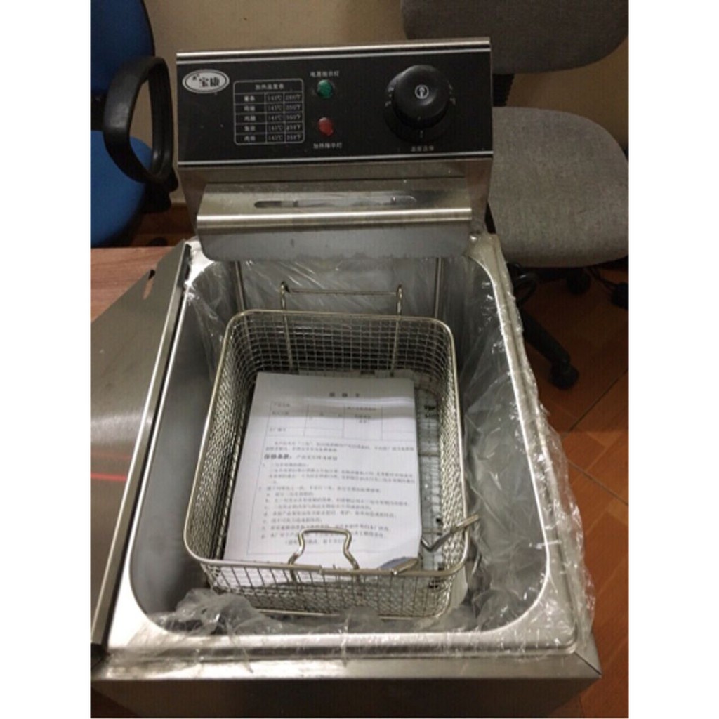 [Chính hãng] Bếp chiên, Bếp nhúng điện, Bếp chiên nhúng điện, Bếp chiên gà rán [Điện đơn] Sunny SN-01A 4l có quai cầm