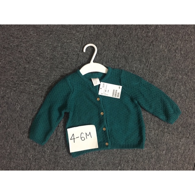 Áo len cardigan HM kid auth