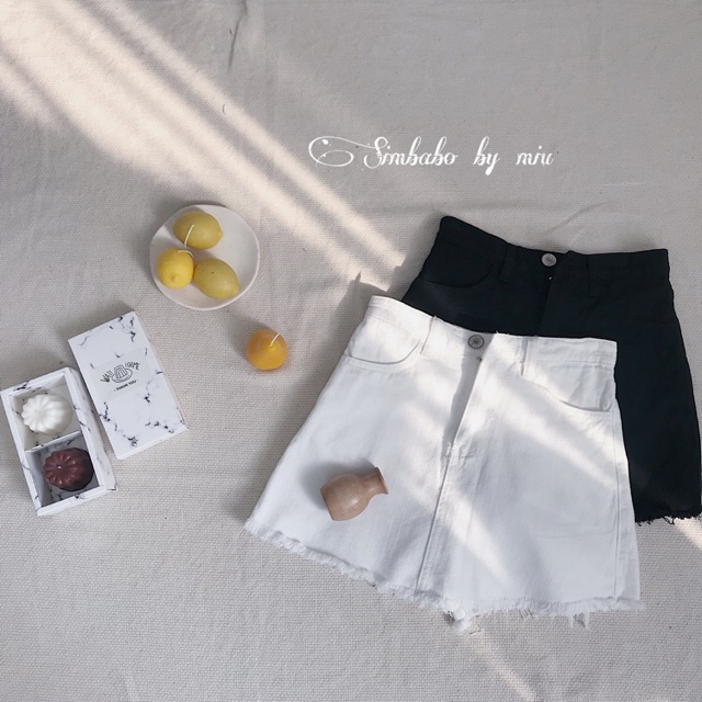 Chân váy tua rua basic