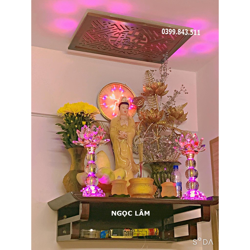 Tấm chống ám khói Ngọc Lâm 41x61 chữ Vạn