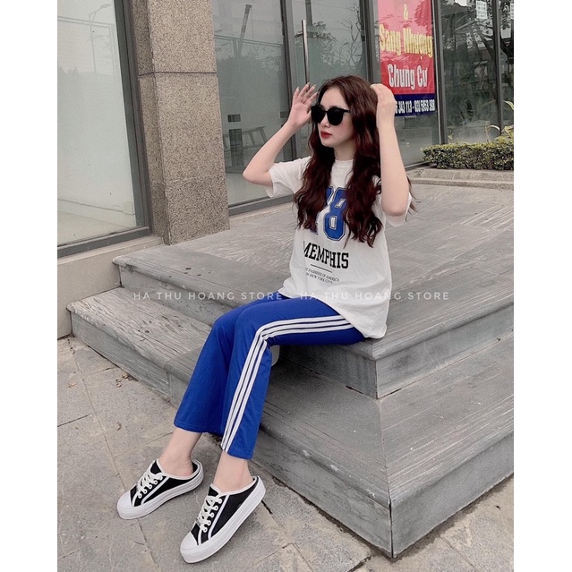 SET QUẦN ỐNG RỘNG THỂ THAO HOT TREND 78 COTTON( kèm hình thật) B5