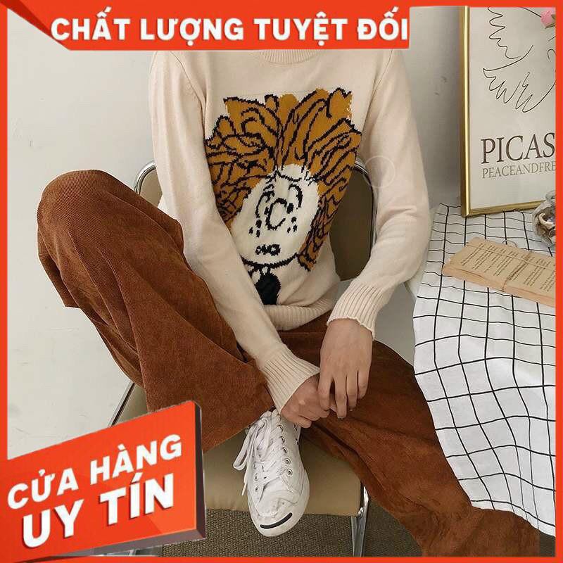 [ảnh thật] Quần culottes Nhung Gân ống rộng phong cách ulzang- bảng màu shop tự chụp | BigBuy360 - bigbuy360.vn