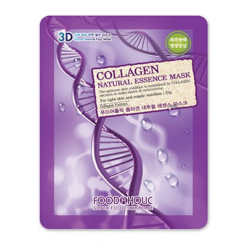 COMBO 10 MẶT NẠ 3D FOODAHOLIC COLLAGEN NATURAL ESSENCE MASK