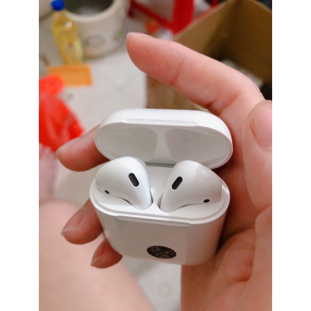 Tai Nge Không Dây Airpods Sạc Không Dây Giá Rẻ Cho Iphone , Android , Chuyên Gaming Âm Thanh True Wireless