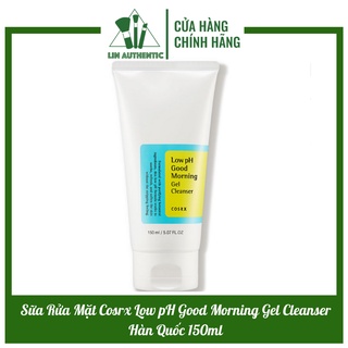 Sữa Rửa Mặt Cosrx Low pH Good Morning Gel Cleanser Hàn Quốc 150ml