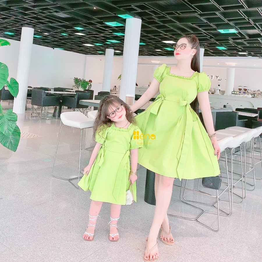 Váy Đôi Mẹ Và Bé Gái 2022 - Đầm Mẹ Và Bé cực xinh
