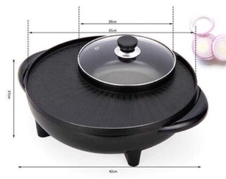 Nồi lẩu nướng 2in1