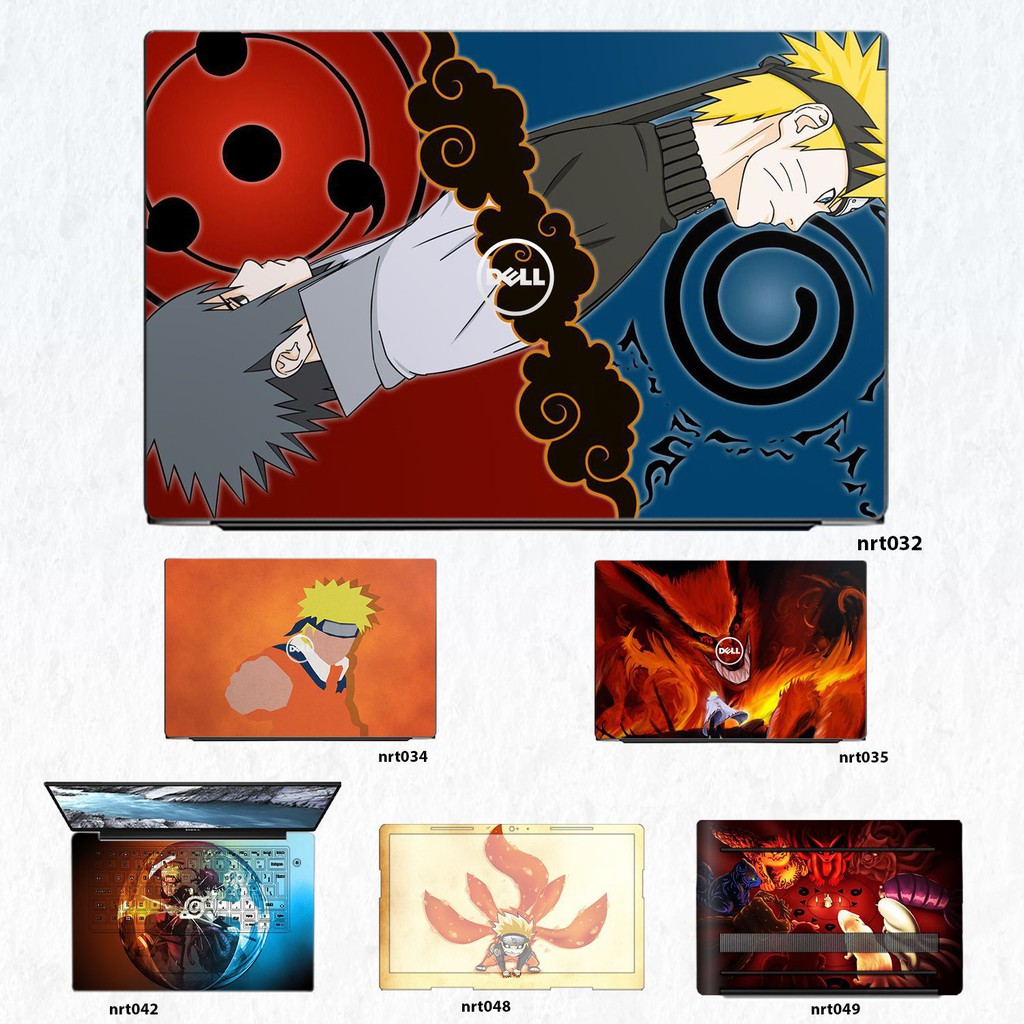 Skin dán Laptop Dell in hình Naruto nhiều mẫu 2 (inbox mã máy cho Shop)