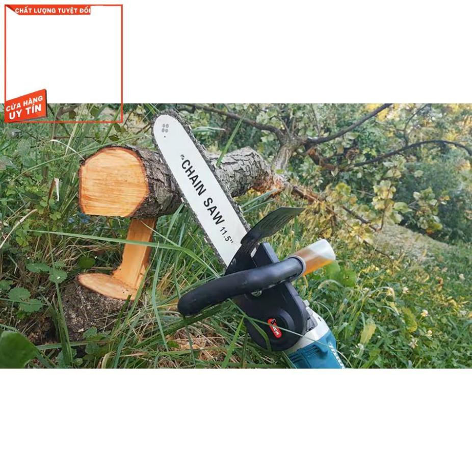 [Giá Sốc] Lưỡi cưa xích gắn máy mài CHAIN SAW - luoi cua xich gan may mai - Có bình tra dầu tự động gắn liền