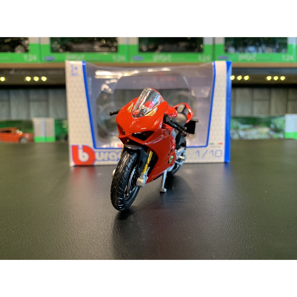 Xe mô hình Ducati Panigale V4 Maisto tỉ lệ 1:18  màu đỏ