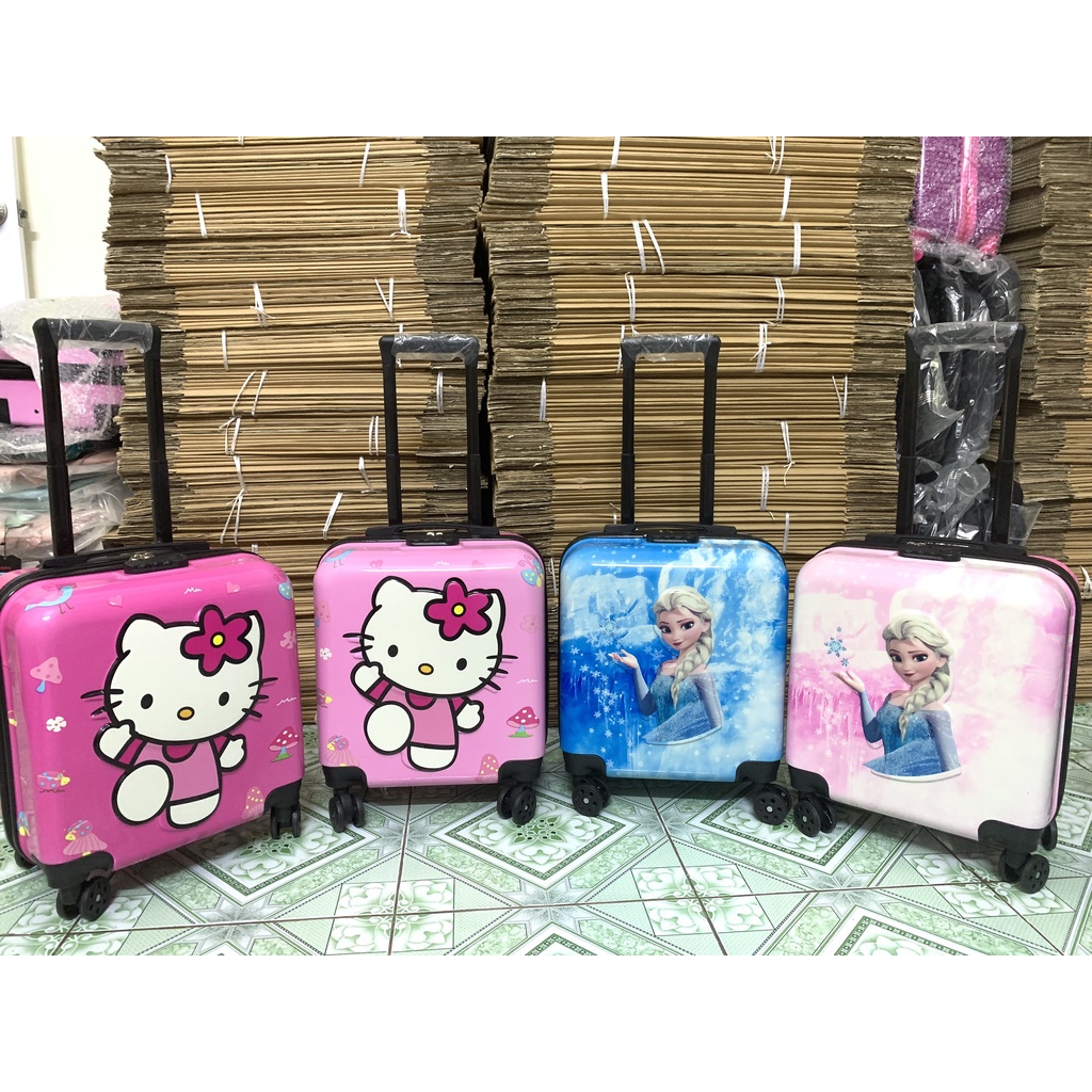 VALI VUÔNG ***ELSA ****KITTY*** NHỆN ***SIÊU NHÂN CHO BÉ