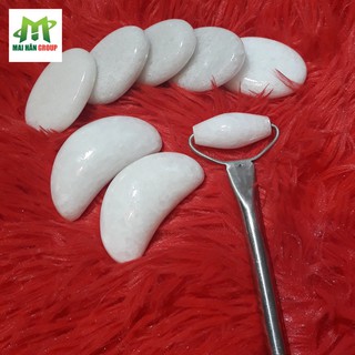 Cây Lăn Mặt Bằng Đá Trắng  - Đá Lạnh Chăm Sóc Mặt