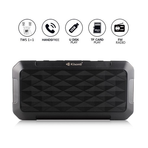 Loa Bluetooth Kisonli KS-1984 âm thanh cực hay siêu bền hàng chính hãng bảo hành 12 tháng 1 đổi 1 (màu ngẫu nhiên)