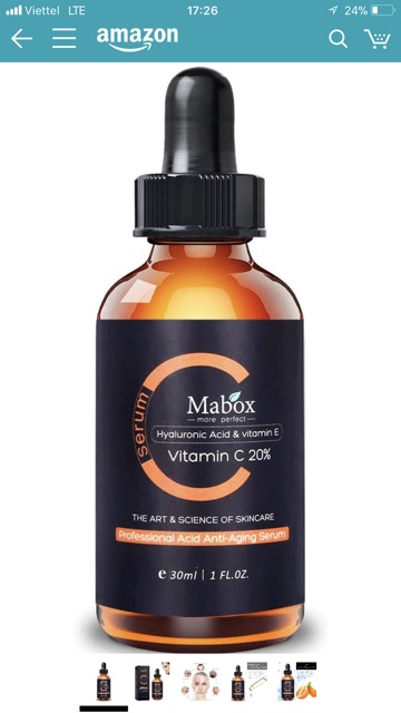 [SPA HN] Serum Vitamin C Mabox 20% 30ml