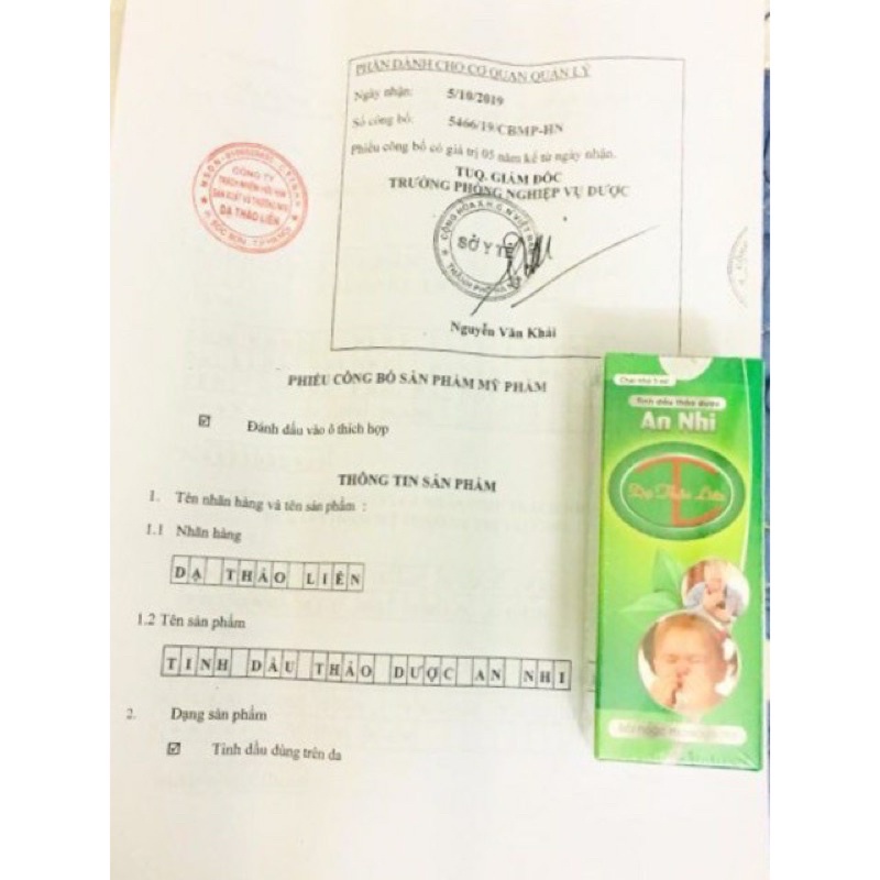 TINH DẦU HÔ HẤP THẢO DƯỢC AN_NHI