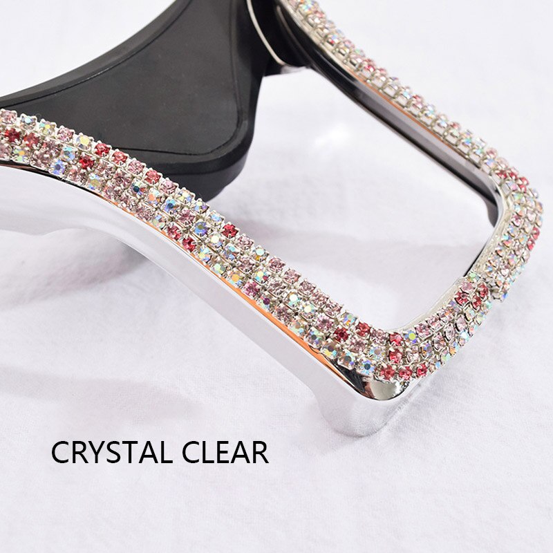 Giá đỡ điện thoại SEAMETAL gắn trên xe hơi đính đá nhân tạo tiện lợi