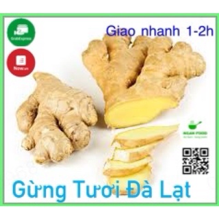 Gừng Tươi Đà Lạt Giao Nhanh 1-2h (HCM)
