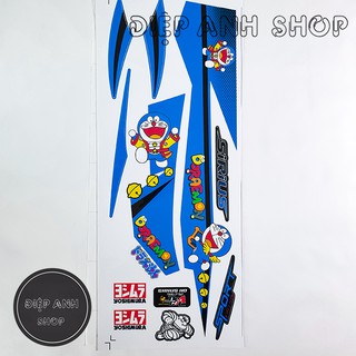Tem Sirius DORAEMON Màu Xanh  - Tem Sirius Chế