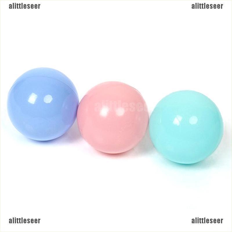 Set 100 / 200 Quả Bóng Nhựa Mềm Nhiều Màu Cho Bé