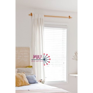 (FRESHIP- CÓ SẴN)Rèm vải canvas (kèm thanh treo) rèm cửa màn cửa trang trí rèm vintage