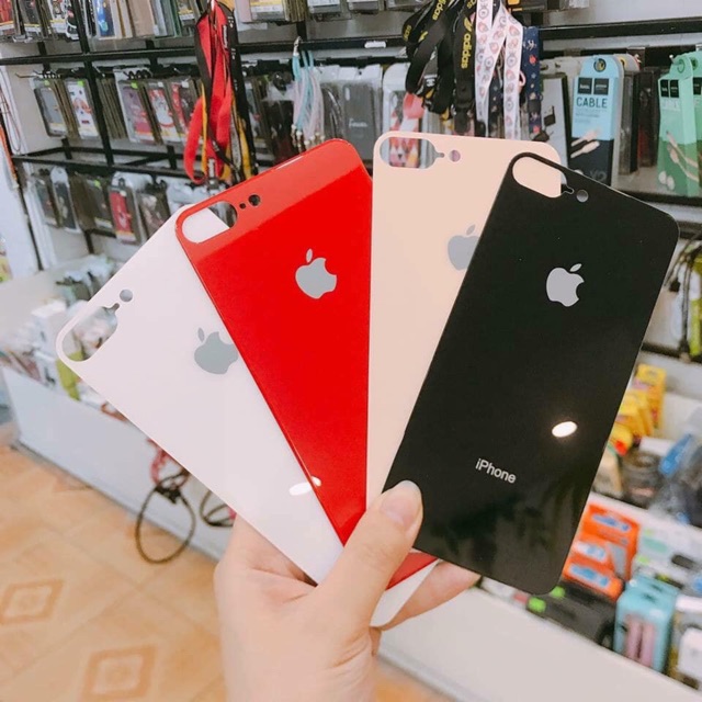 Kính cường lực lưng iphone - Kính lưng giả 8 cực sang trọng -100% kính thật loại tốt cực chắc