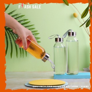 [ GIÁ SỐC] chai thủy tinh dây xách 330ml