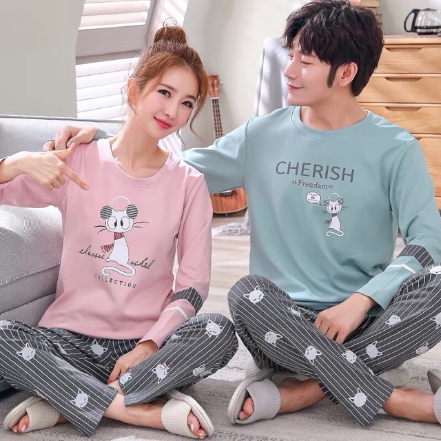BNĐ85 BỘ NGỦ ĐÔI THEO SET HÀNG CAO CẤP - ĐỒ NGỦ ĐÔI NAM NỮ | BigBuy360 - bigbuy360.vn
