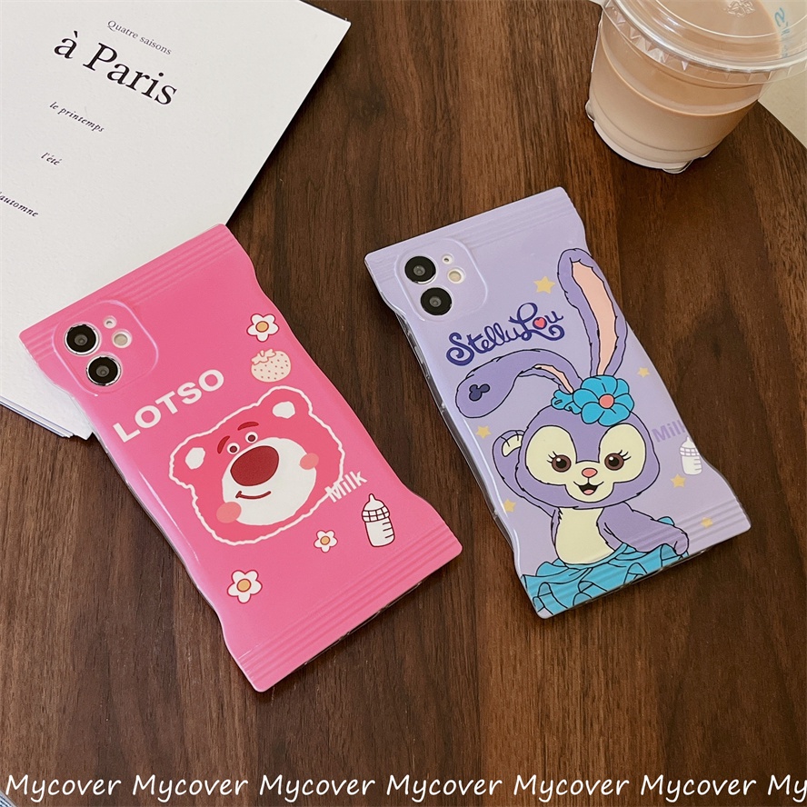 Ốp Điện Thoại Silicon Mềm Họa Tiết Hoạt Hình Màu Kẹo Cho iPhone 14 13 12 11 Pro Max X XR Xs Max 6 7 8 Plus SE 2020