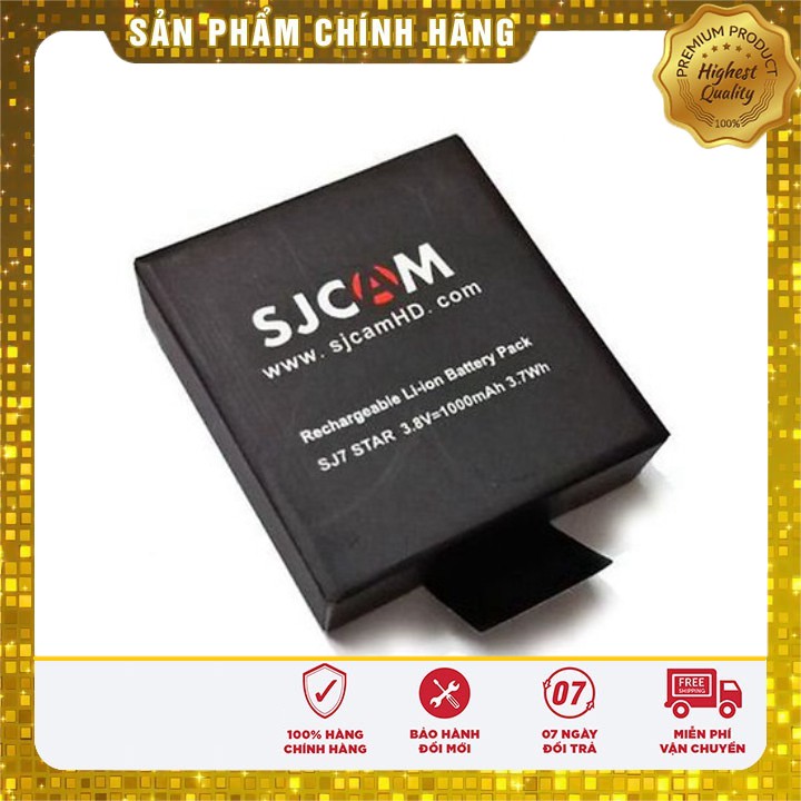 [Sale] Pin cho camera hành trình SJCAM SJ7 STAR, pin cho camera hành động SJCAM SJ7 STAR .