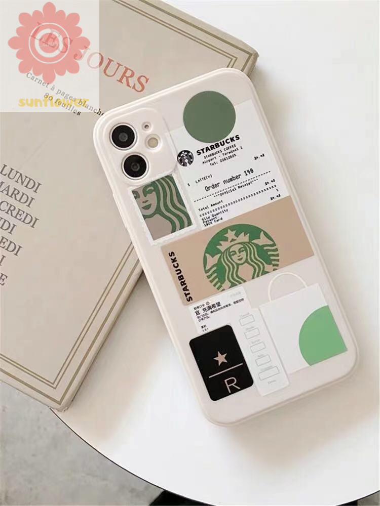 Ốp Điện Thoại Tpu Mềm In Hình Starbuck Cho Iphone 12 11 8 7 6 6s Plus X Xr Xs Max Se