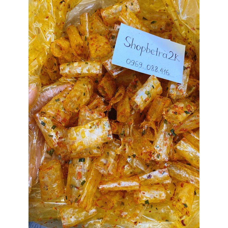 [Mã 77FMCGSALE1 giảm 10% đơn 250K] 500gr bánh tráng cuộn tôm hành Tây Ninh