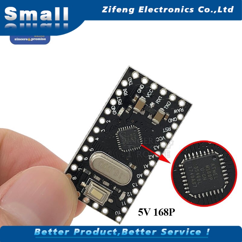 1pcs Pro Mini Atmega328 Pro Mini 328 Mini Atmega328 3.3v 8mhz 5v 16mhz Cho Arduino Nano Cp2102 Ft232Rl